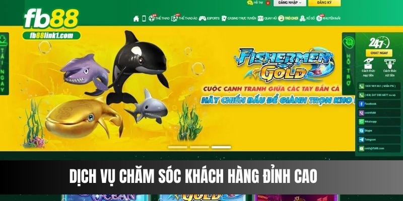 Dịch vụ chăm sóc khách hàng đỉnh cao