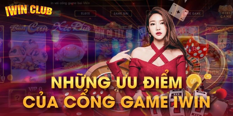 Giao diện IWINClub là yếu tố đầu tiên thu hút sự chú ý của người dùng