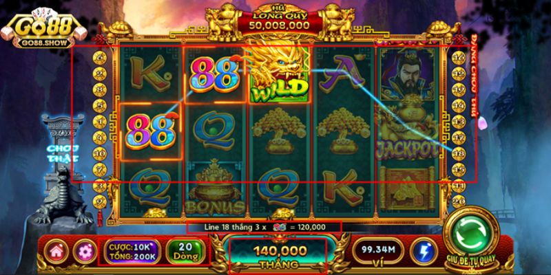 Những tựa game slots hấp dẫn tại Go88 bạn không thể bỏ lỡ